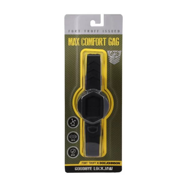 Doc Johnson Max Comfort Gag Black