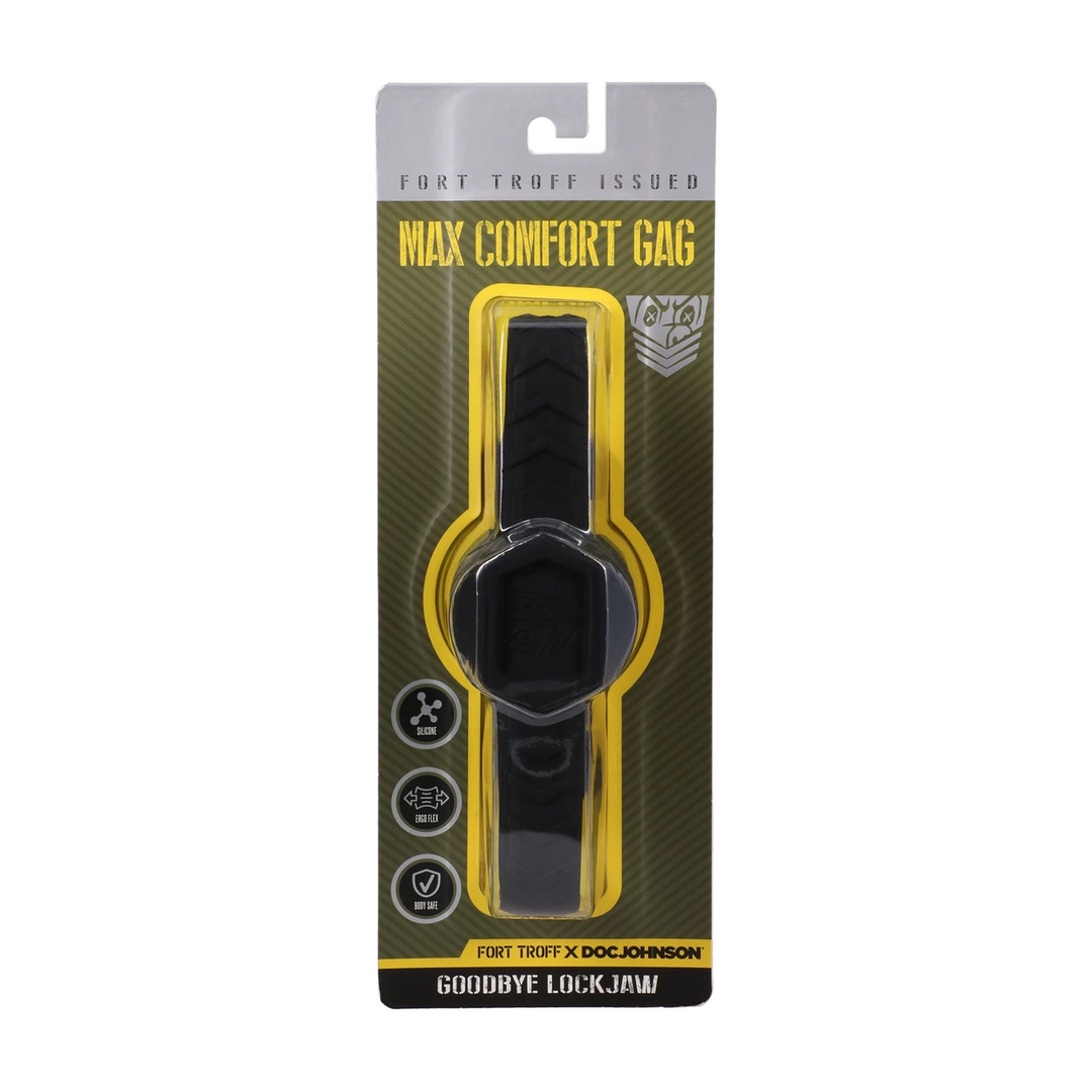Doc Johnson Max Comfort Gag Black