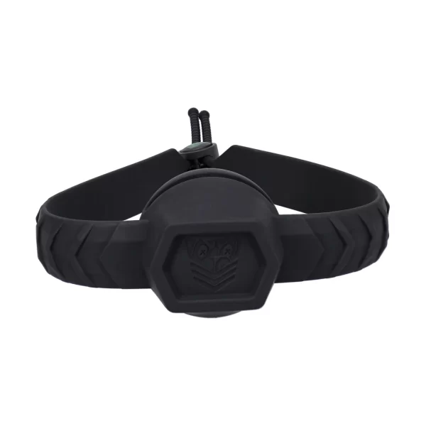 Doc Johnson Max Comfort Gag Black silikonowy system ustny