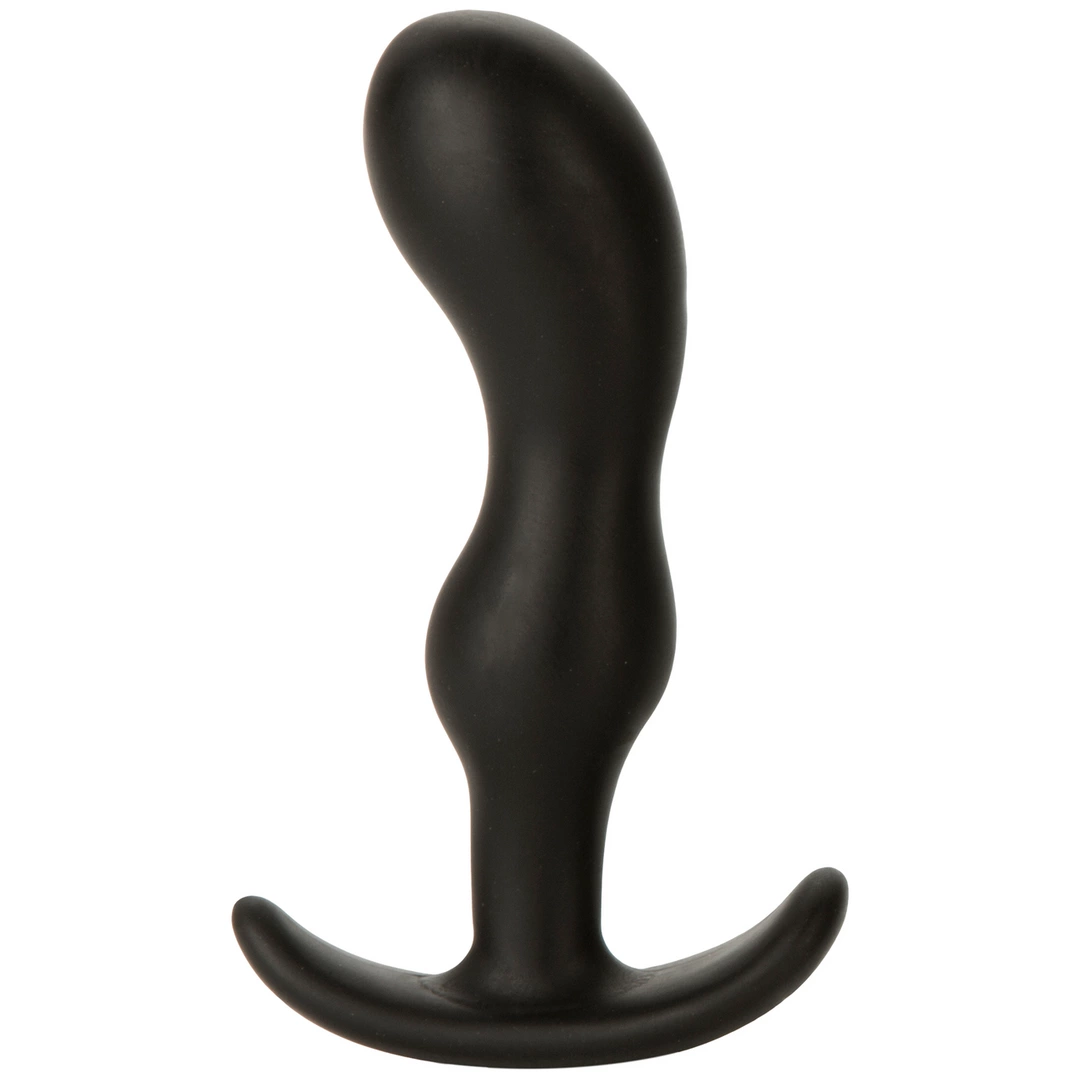 Naughty 2 Silicone Plug Black - Medium Size by Blush Novelties Naughty 2 Silicone Plug Black - Medium Size by Blush Novelties