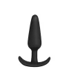 Doc Johnson Mood Naughty 1 Silicone Trainer Set 3 Sizes Black. Butt plug. See functions