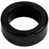 Doc Johnson TitanMen Stretch-To-Fit Flexible Ring Black TPR - Anelma sextoys
