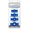 Doc Johnson TitanMen Tools - Zestaw elastycznych pierścieni TPR 4 szt. - Anelma eroticshop
