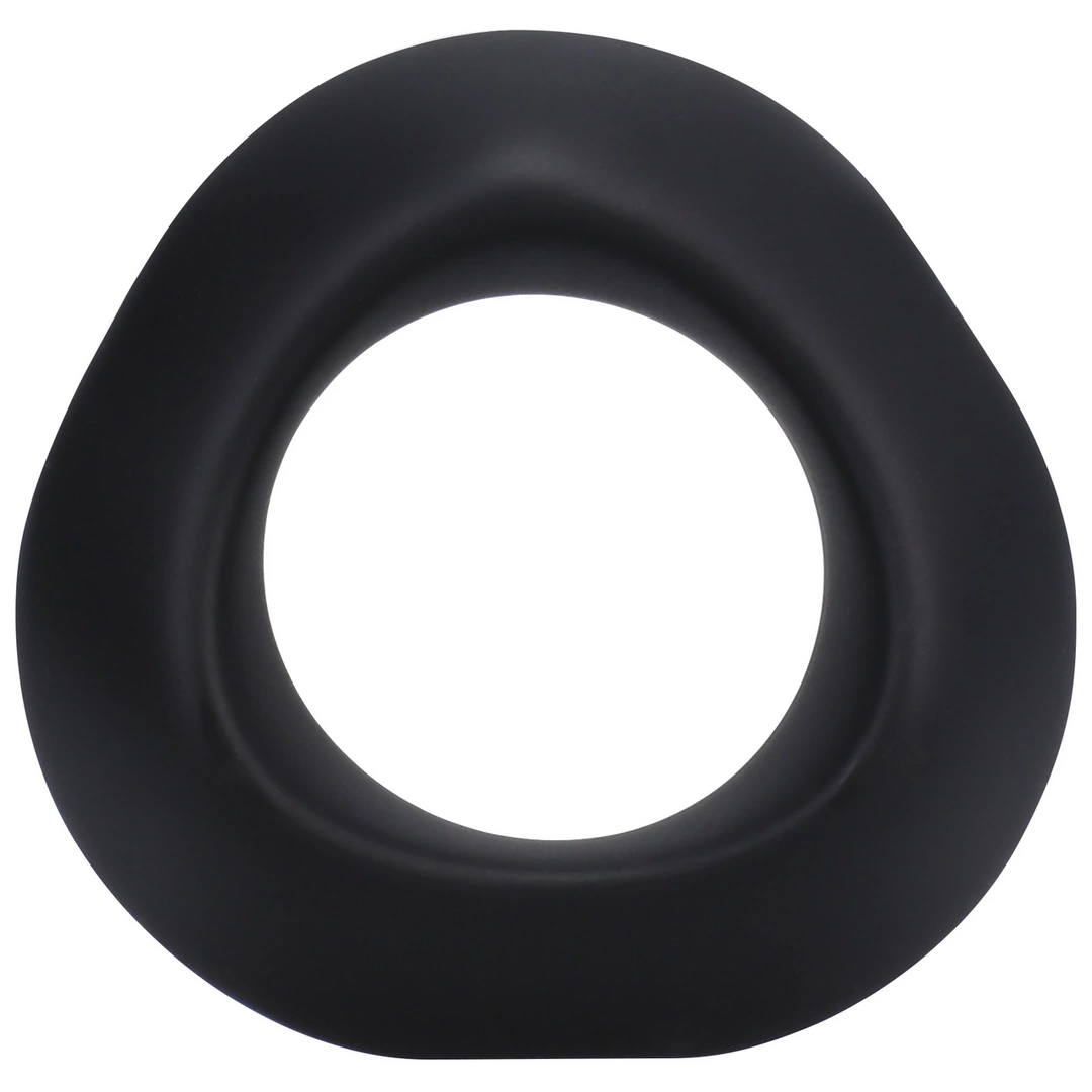 Rock Solid The Master Silicone Support Ring Black Thick Comfort Fit - Anelma sextoys