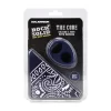 The Code Navy Blue Silicone Ring & Bandana Set by Rock Solid