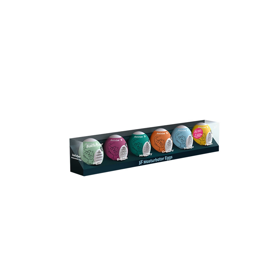 Satisfyer Intimate Stimulation Egg Set is a automatic masturbator designed for comfortable use