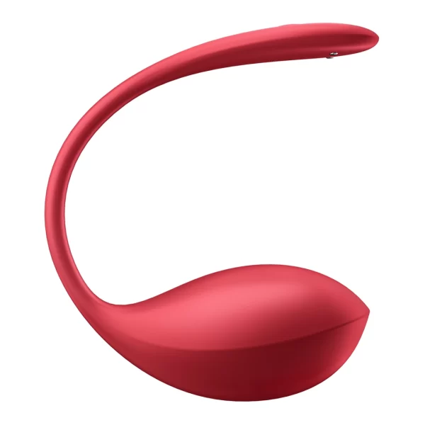Satisfyer Shiny Petal Connect App Red - Wearable Vibrating System