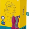 Satisfyer Rotator Plug 2+ - silikonowy wibrujÄ…cy korek z funkcjÄ… obrotu