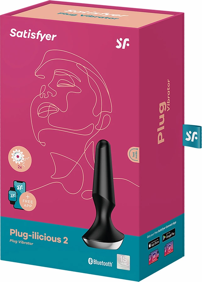 Satisfyer Plug-ilicious 2 - Korek wibrujÄ…cy