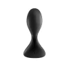 Satisfyer Trendsetter Vibrating Plug App-Controlled Silicone Black