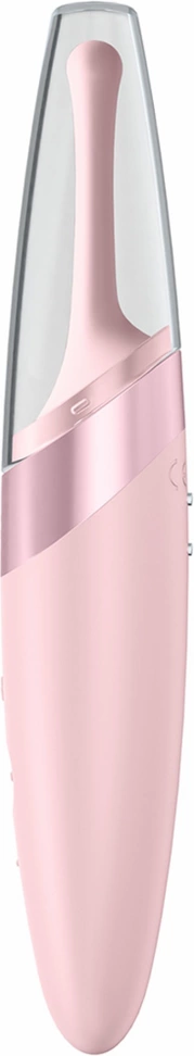 Satisfyer Twirling Delight precyzyjny aplikator wibracyjny USB biały - Anelma Satisfyer Twirling Delight - Precision Tip Vibrator