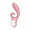 rożowy - Anelma Satisfyer Hug Me – Podwójne (króliczki)