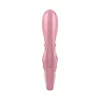 Satisfyer Hug Me Intimate Dual Motor Silicone System Pink - Anelma Satisfyer Hug Me Intimate Dual Motor Silicone System Pink