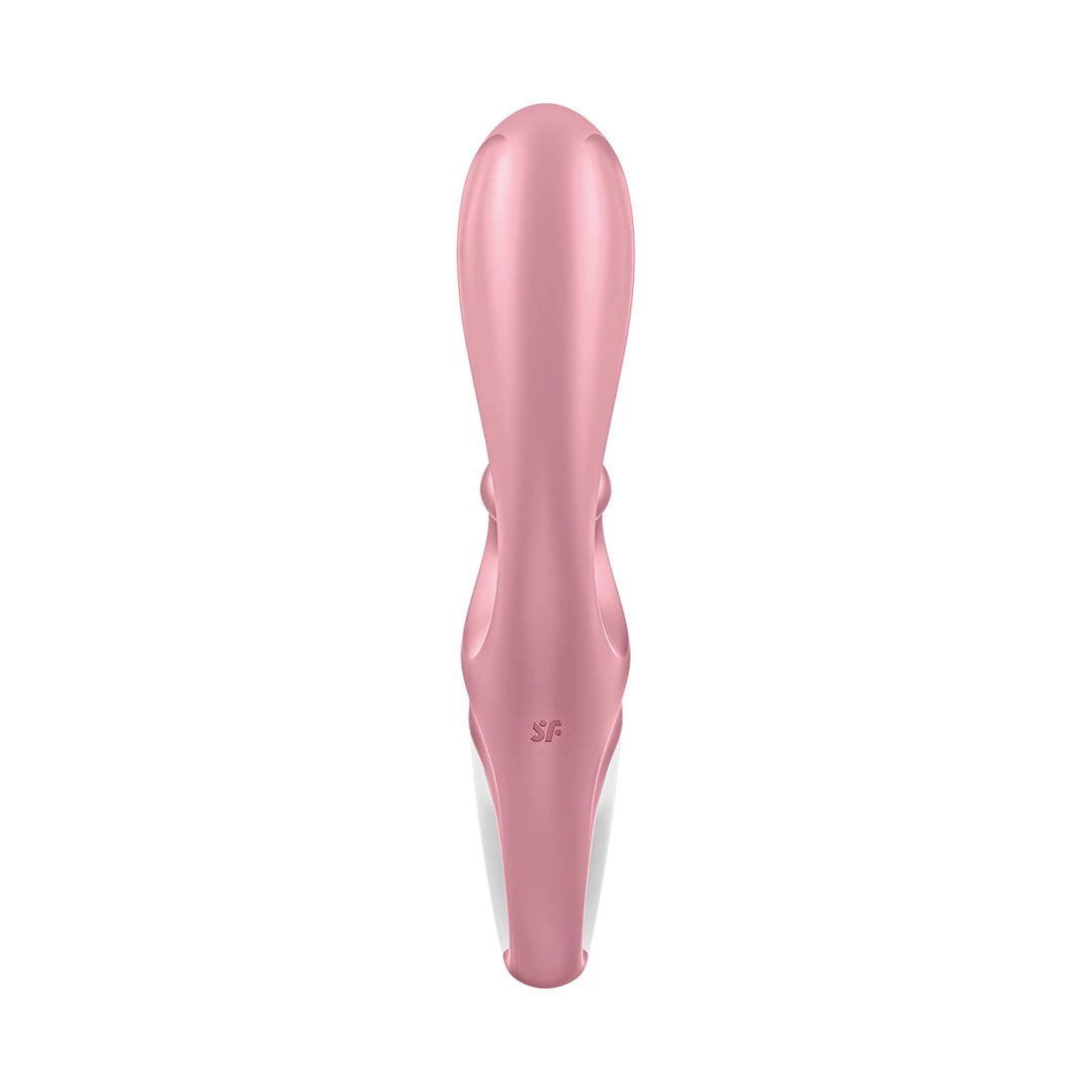 Satisfyer Hug Me Intimate Dual Motor Silicone System Pink - Anelma Satisfyer Hug Me Intimate Dual Motor Silicone System Pink