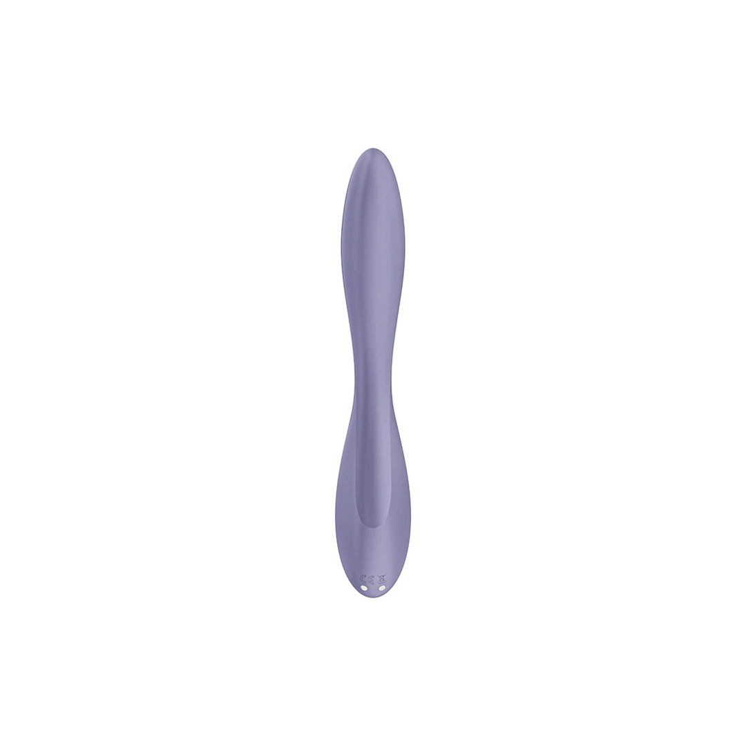 silikonowy - Anelma Satisfyer G-Spot Flex 2 Flexible Dual Motor Silicone