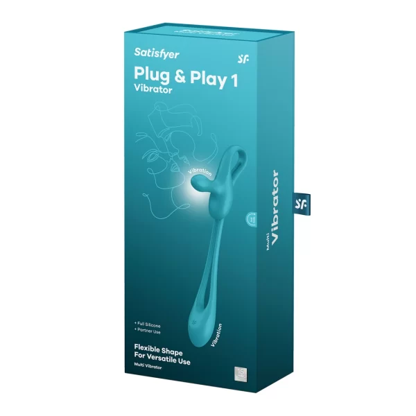 Satisfyer Plug and Play 1 - silikonowy korek analny z wibracjÄ…