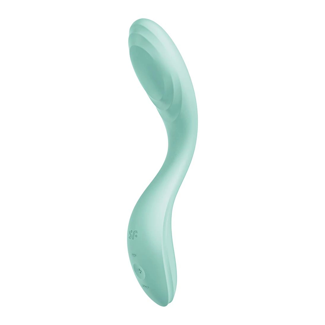 Satisfyer Rrrolling Explosion G-Spot Vibrator - Anelma Satisfyer Rrrolling Explosion zakrzywiony model silikonowy - G-pistevibraattori