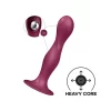 Satisfyer Double Ball-R Weighted Dual Sphere Model Red