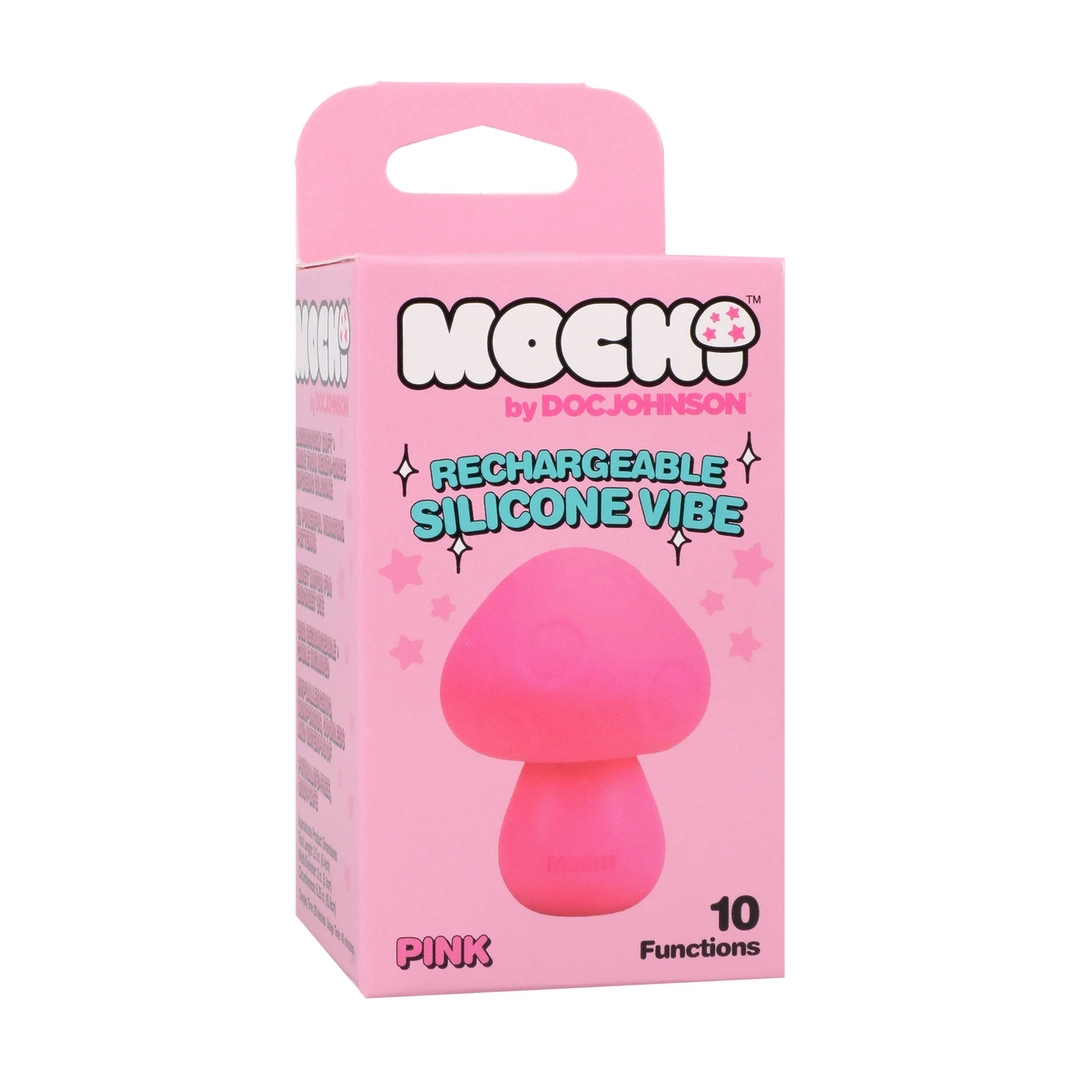 Blush Novelties Mushroom Vibe silikonowy masażer wodoodporny rożowy - Anelma mini (pociski)