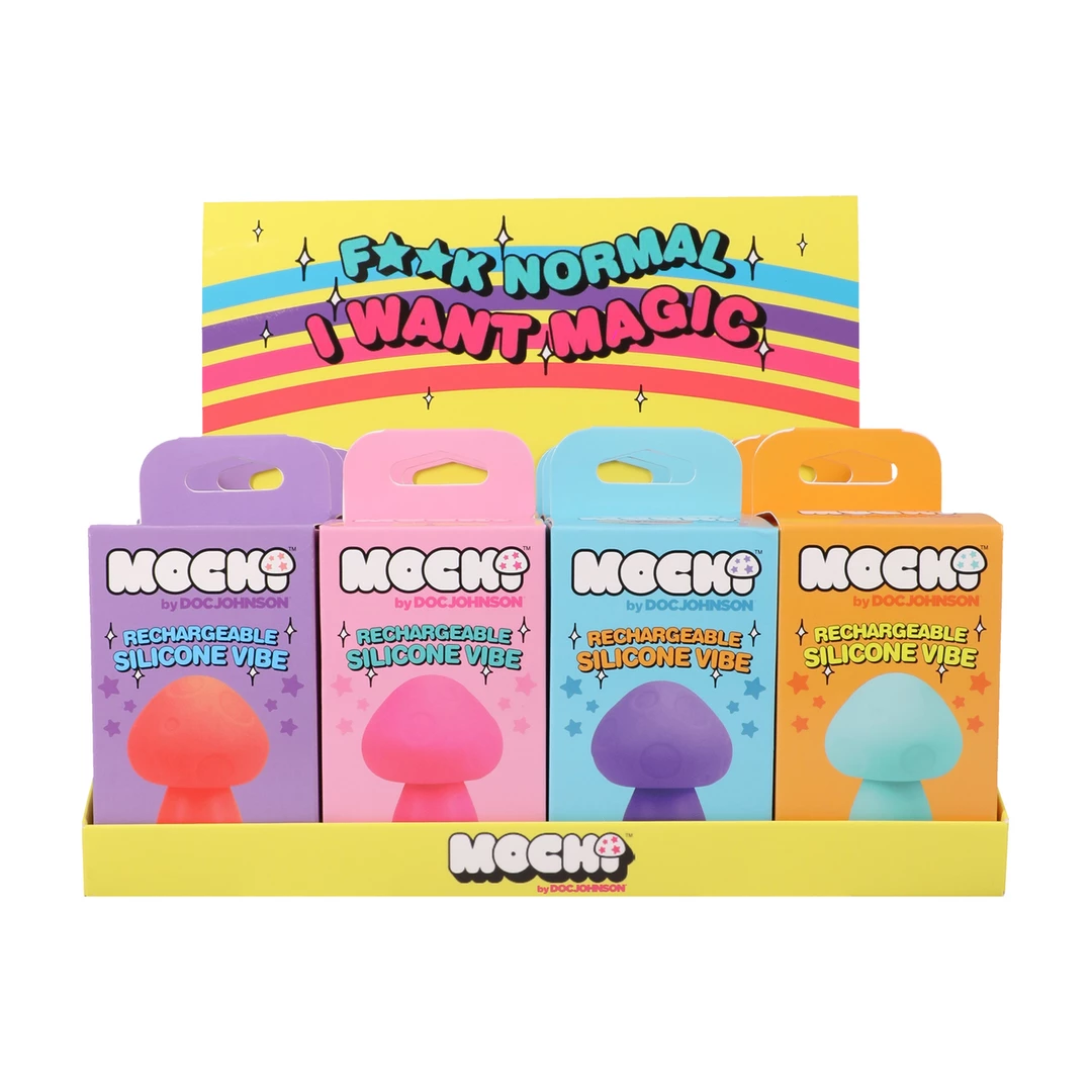 Doc Johnson Mushroom Vibe silikonowy kompaktowy masażer 12 - vibraattori