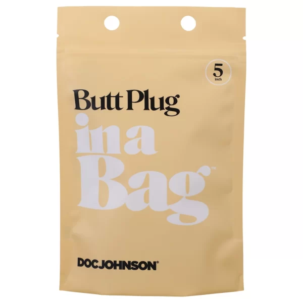 Doc Johnson Plug anatomiczny Classic 12 cm czarny