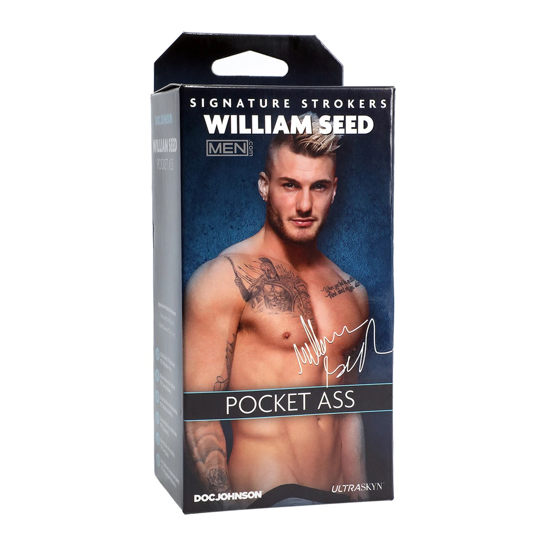 Doc Johnson William Seed ULTRASKYN Compact Pocket Model