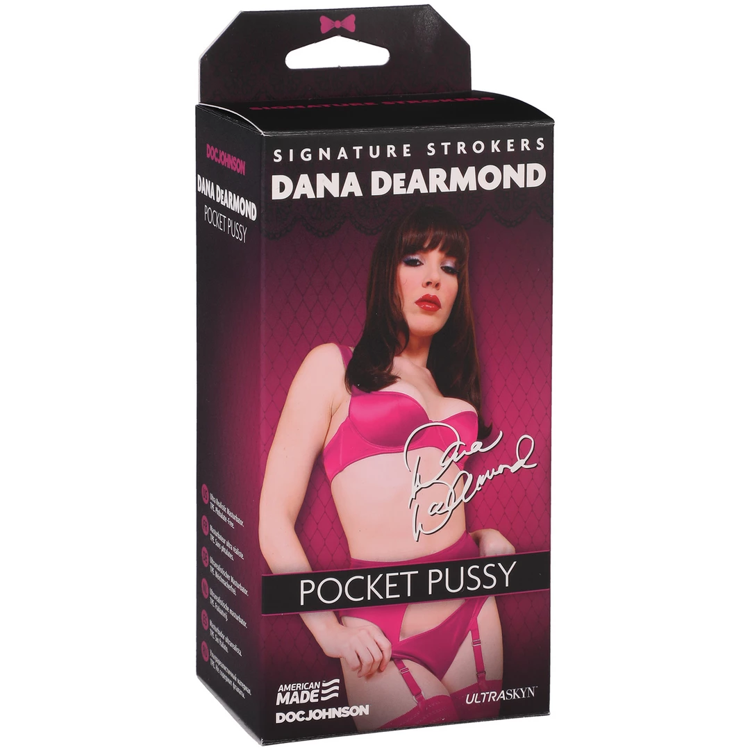 Doc Johnson Dana DeArmond ULTRASKYN Intimate Pocket Sleeve 12 cm combines an ergonomic design for comfortable