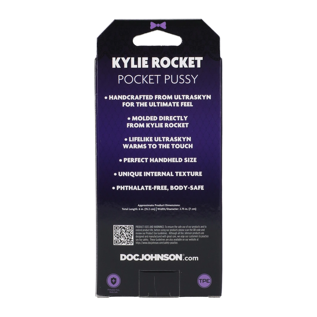 Doc Johnson Kylie Rocket ULTRASKYN Intimate Stroker Vanilla - Anelma reliable use and easy care.