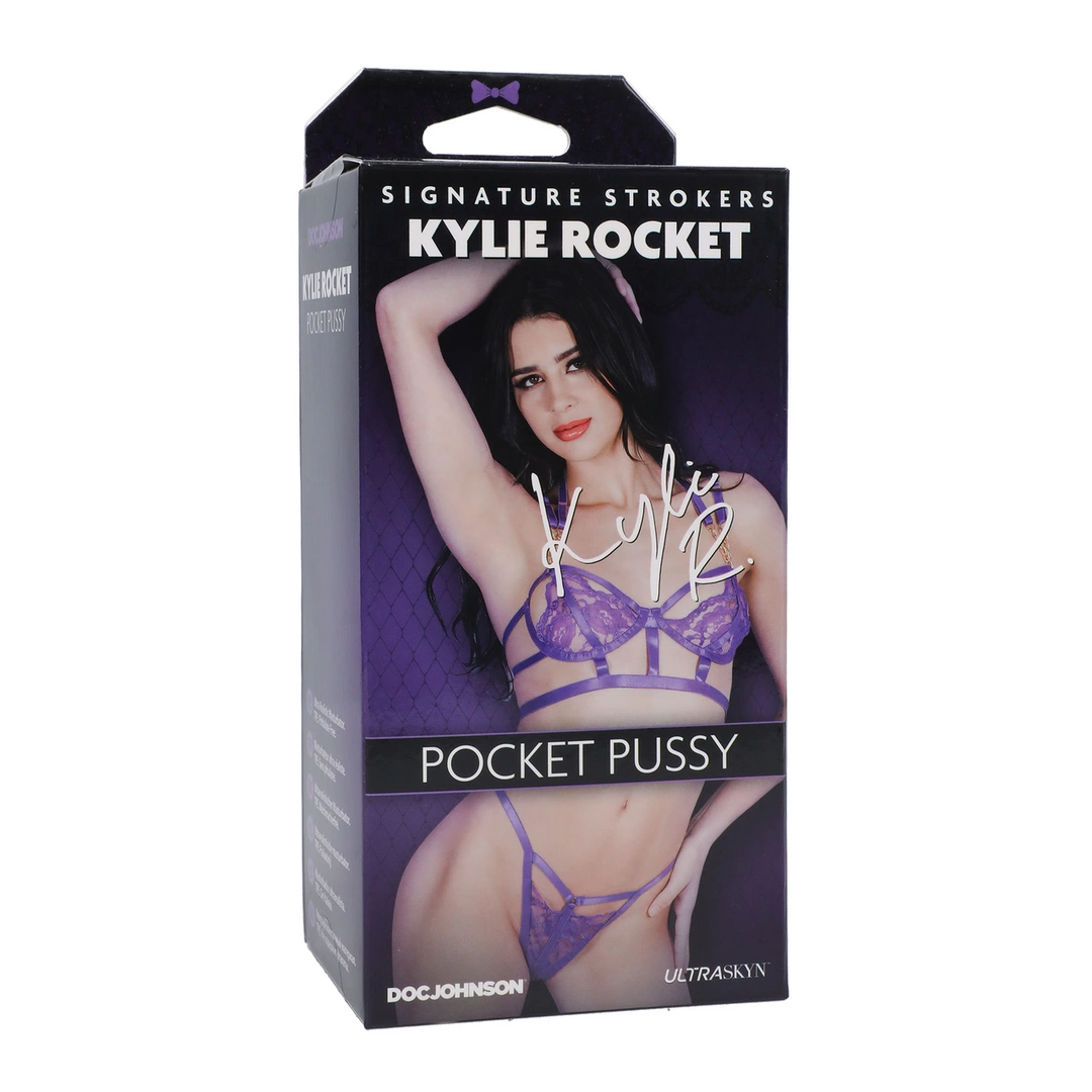 Doc Johnson UltraSKYN Signature Stroker Kylie Rocket anatomiczny model - Anelma Doc Johnson Kylie Rocket ULTRASKYN Intimate Stroker Vanilla combines an ergonomic design for comfortable