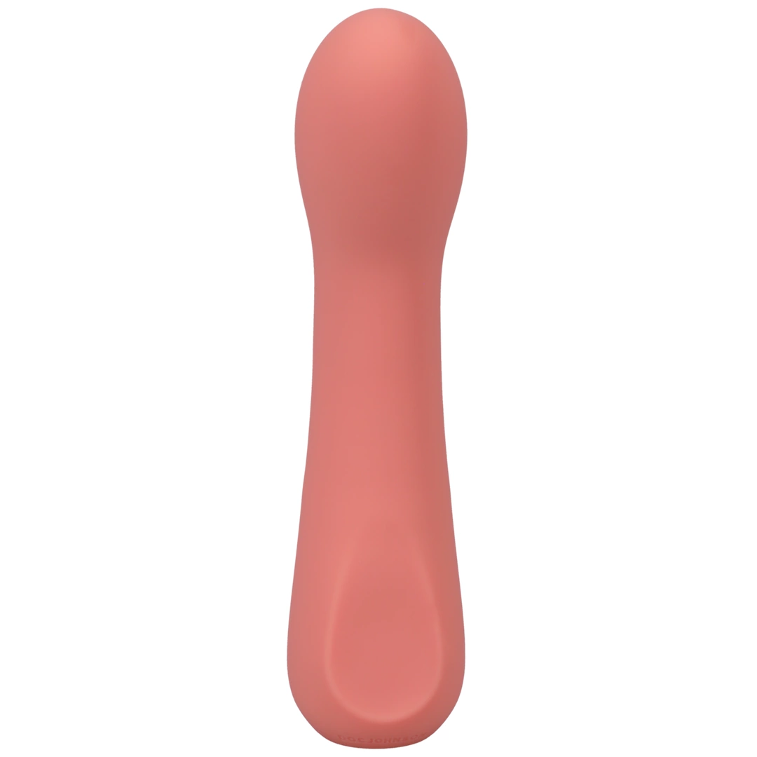 Doc Johnson Zen Rechargeable Silicone G-Spot Vibrator Coral - Anelma Doc Johnson Zen silikonowy wibrator zakrzywiony - G-pistevibraattori