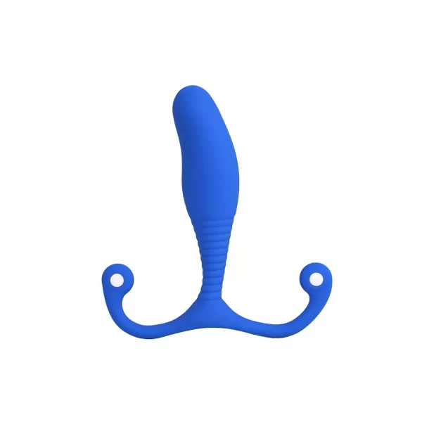 Aneros MGX Syn Trident Intimate Wellness Device Blue Ergonomic Design