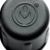 XR Brands Viper Nipple Suction Cups Black TPE 1.5" Compact