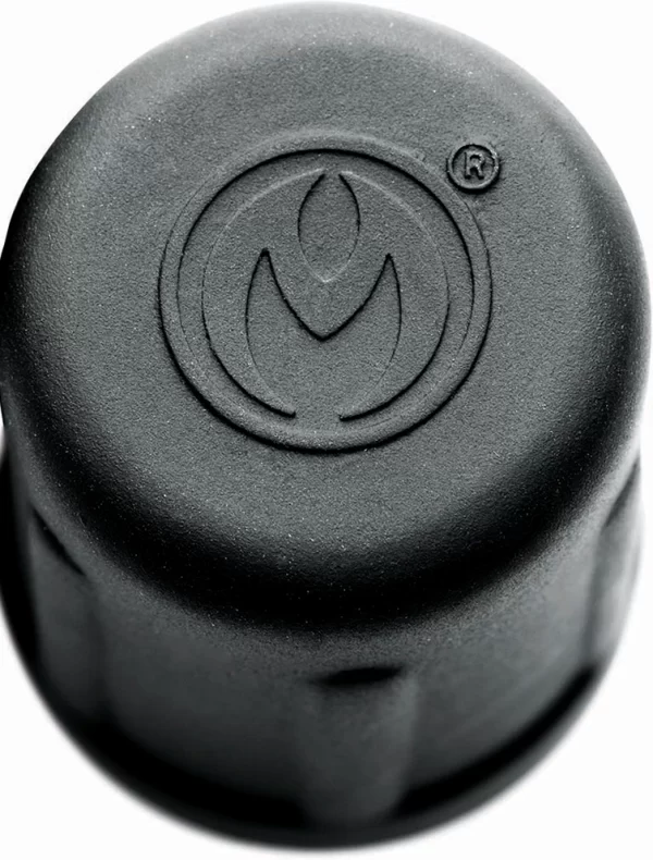 XR Brands Viper Nipple Suction Cups Black TPE 1.5" Compact