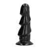 All Black Model 5530 Multi-Ring Intimate Silicone Device 17