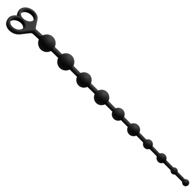 XR Brands Captivate Me 10 Silicone Beads Flexible Long Design