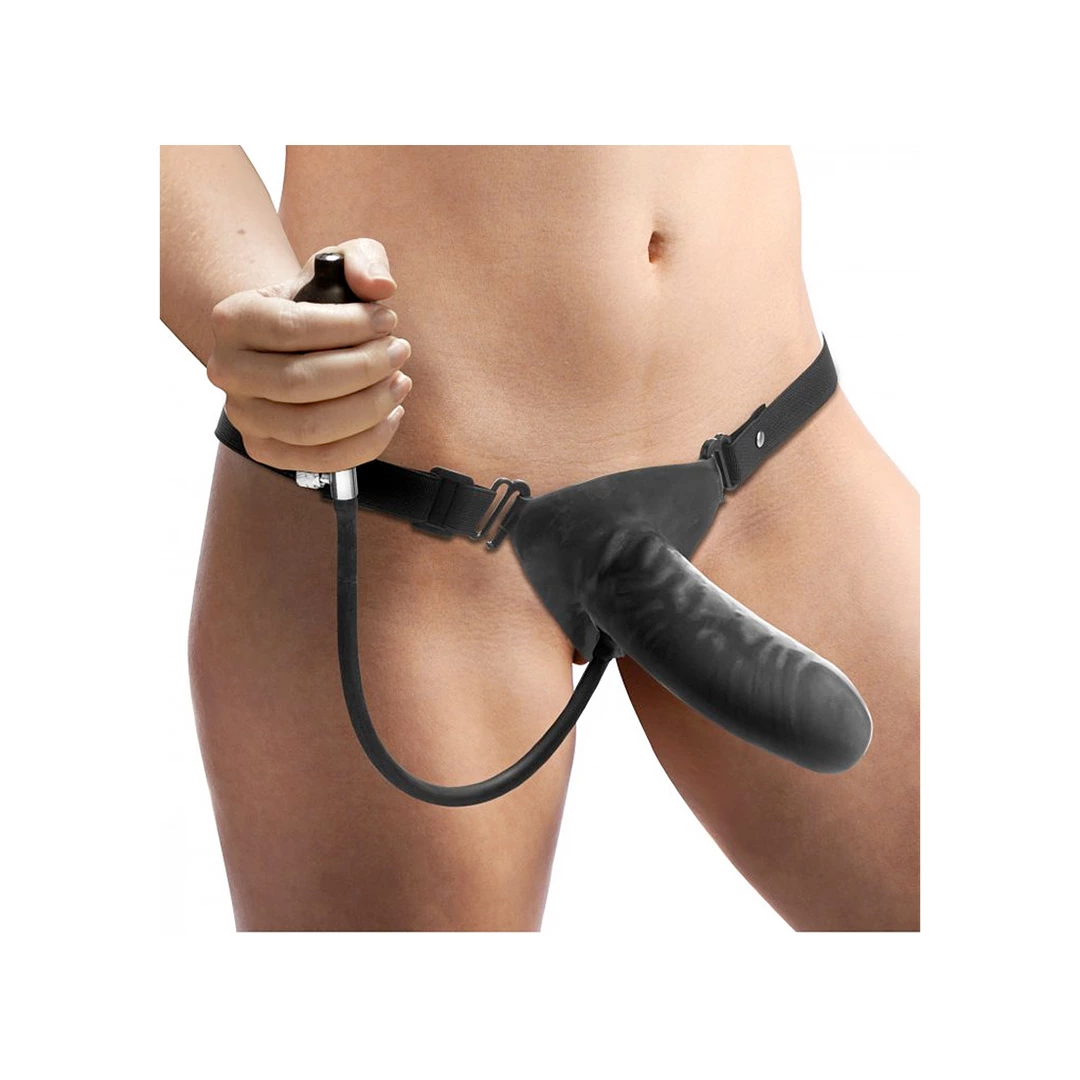 XR Brands Strap-On Inflatable System z regulowaną uprzężą - vibraattori