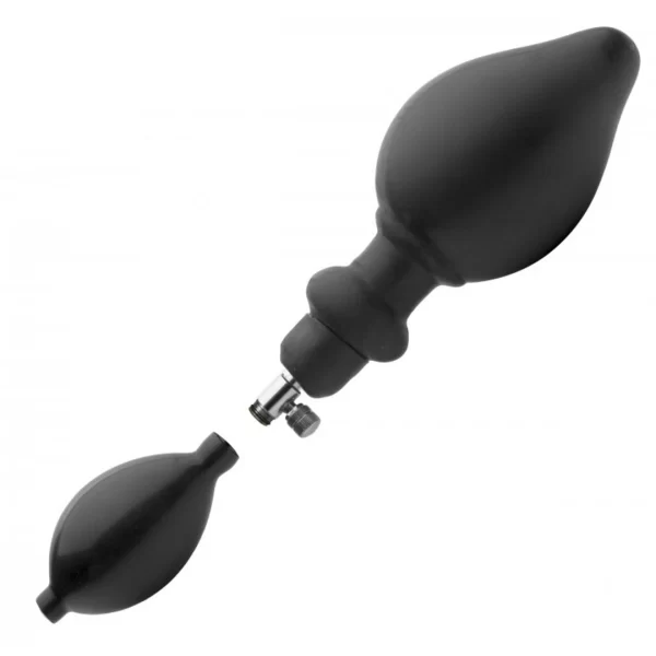 XR Brands Expander Inflatable Plug Black Adjustable Size 848518017543