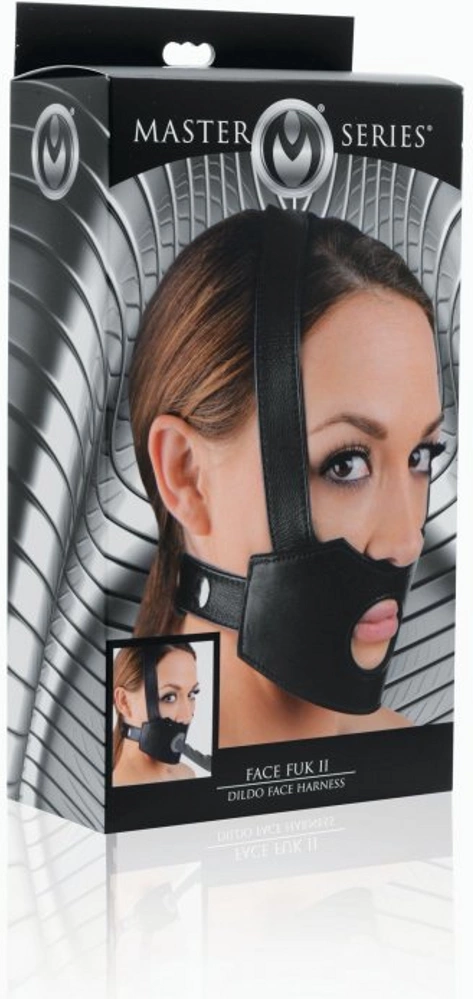 Master Series Face Fuk II Adjustable Face Harness with Dildo