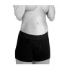 Mod Active-Style Cotton Harness with Built-in O-Ring Black L/XL - Anelma XR Brands Boxer Harness L/XL - vibraattori