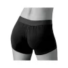 Mod Active-Style Cotton Harness with Built-in O-Ring Black - Anelma Mod Active-Style Cotton Harness with Built-in O-Ring Black