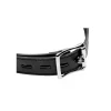 XR Brands Silicone Ball Gag - Large Adjustable Strap Black