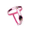 XR Brands Female Chastity Belt stal nierdzewna regulowany rożowy - Anelma XR Brands Female Chastity Belt stal nierdzewna regulowany rożowy