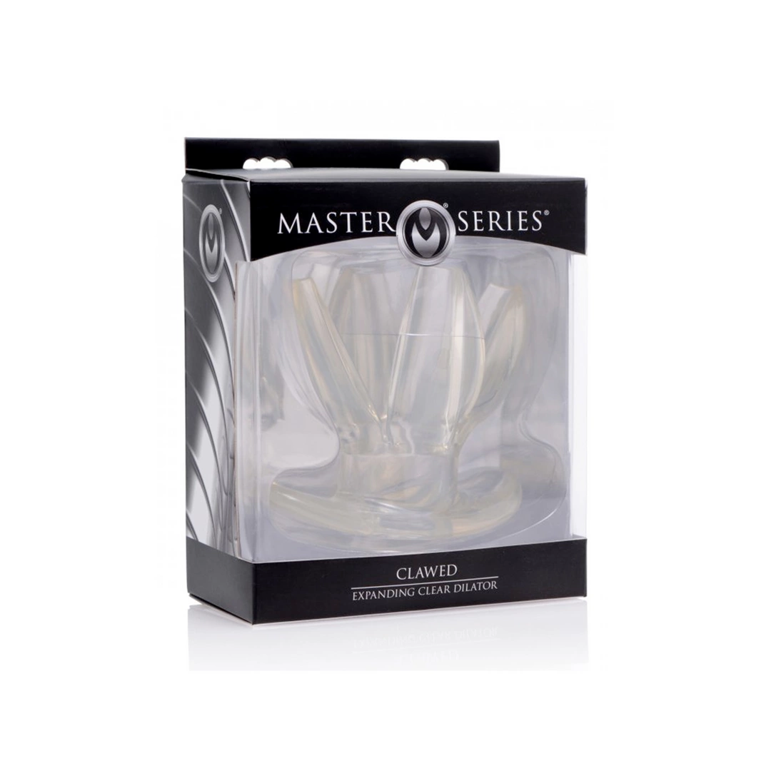 XR Brands Transparentny ekspander analny z systemem rozchylania 11 cm