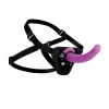 XR Brands G-Spot Purple - Zestaw silikonowy z uprzężą - Anelma erotiikkaliike