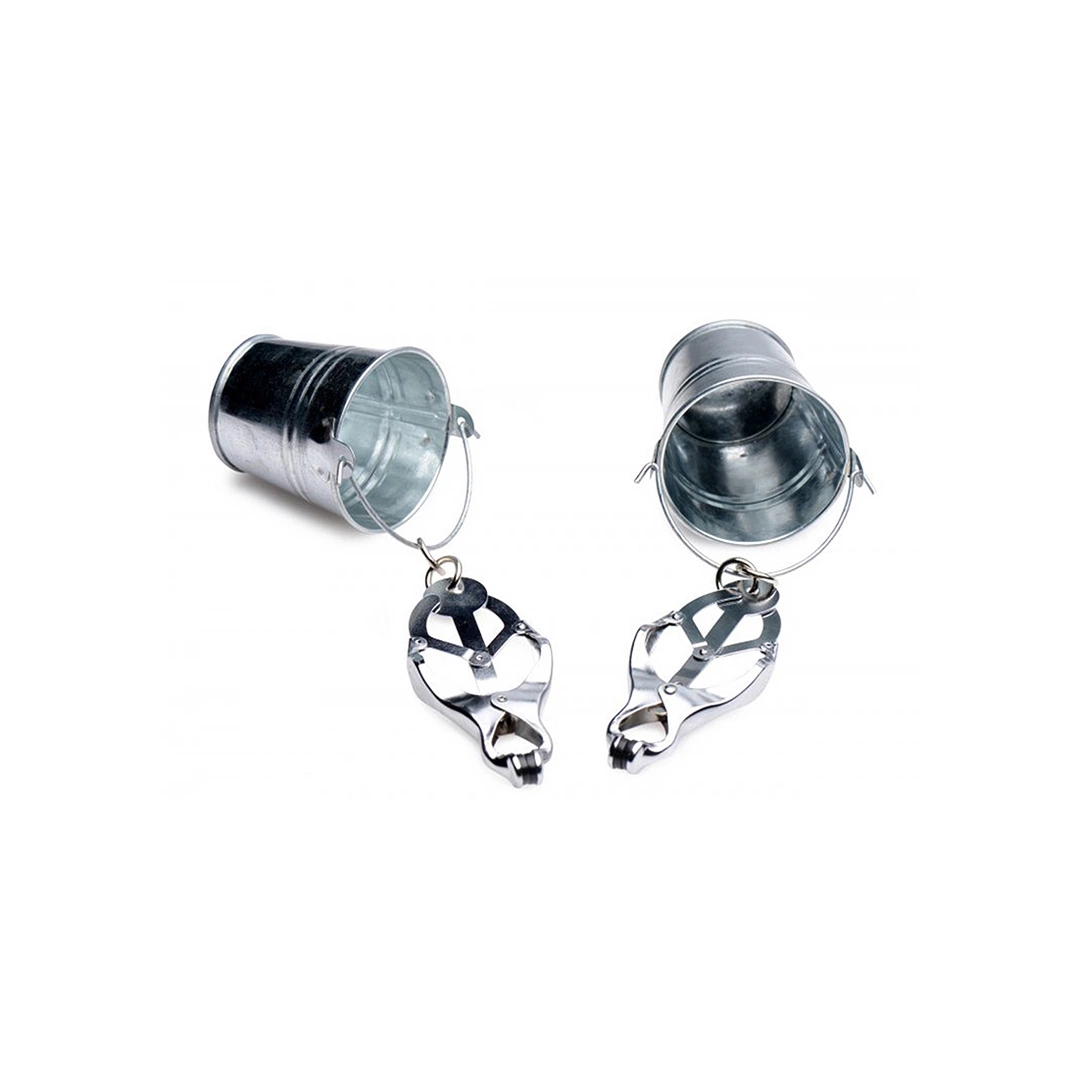 Jugs Adjustable Nipple Clamps with Hanging Buckets