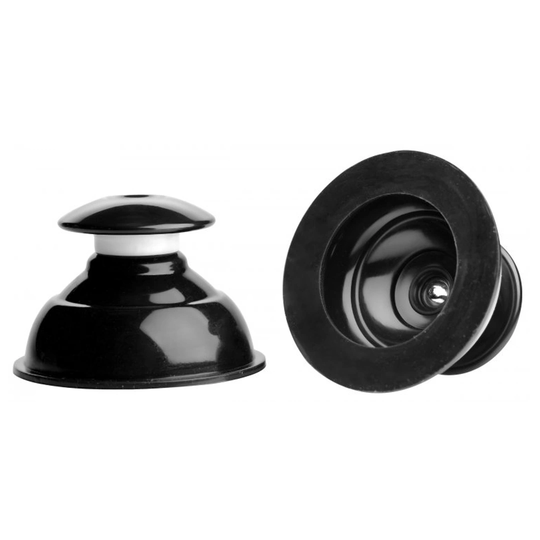 XR Brands Master Series silikonowe przyssawki do ciała Easy Push 2 szt. - Anelma XR Brands Master Series silikonowe przyssawki do ciała Easy Push 2 szt.