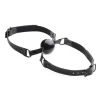 XR Brands Double Silicone Gag - Model z podwojnym paskiem