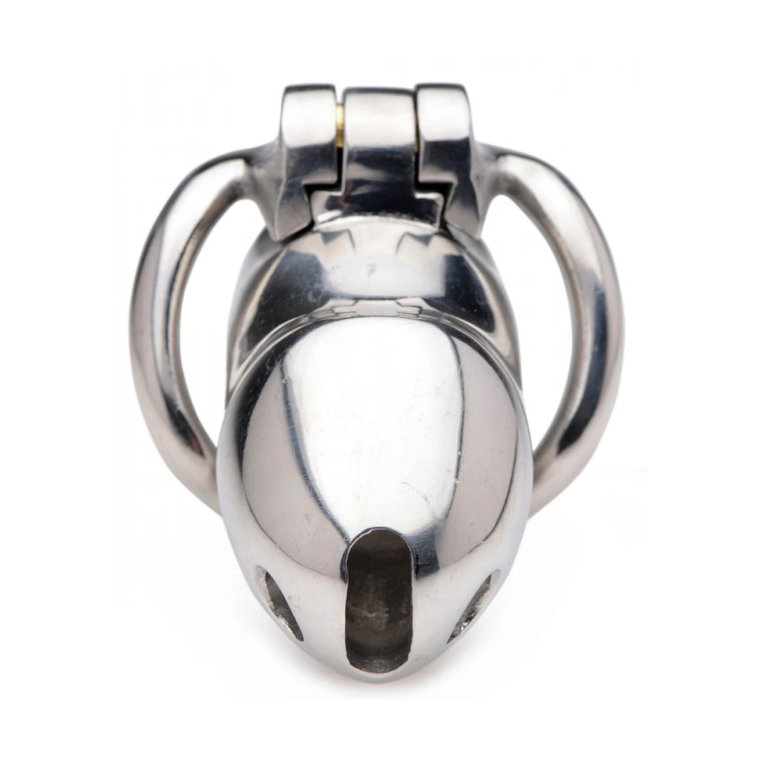 Rikers 24-7 Stainless Steel Secure Locking Chastity Cage
