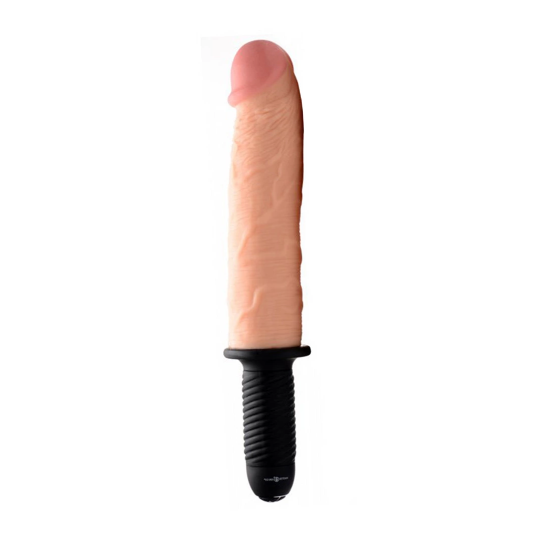 XR Brands Onslaught XXL Vibrating Thrusting Machine Black