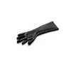 XR Brands Pleasure Fister Black Textured Glove 39cm TPR Universal. Accessories. See materials